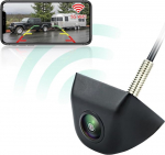WiFi tagurduskaamera, HD 1080P 5G WiFi tagurduskaamera iPhone iPad Android telefonile 170 &deg; laia nurgaga Starlight &ouml;ise n&auml;gemisega IP69K veekindel parkimisabi traadita auto, kaubik, maasturile