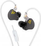 KBEAR NZ02 K&otilde;rvaklappide kaabel IEM k&otilde;rvaklapid mikrofoniga 1DD Jack 3,5 mm Jack Gaming k&otilde;rvaklapid 10 mm Dual Magnetic Driver Deep Bass &Uuml;hildub PC, PS5, Xbox, Switchiga