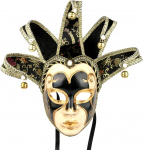 HDCRYSTALGIFTS Veneetsia muusikaline karnevali mask karnevalipeole