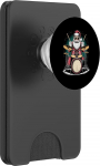 Rock and Roll Weihnachtsmann Schlagzeuger Weihnachtsmusik PopSockets PopWallet f&uuml;r MagSafe