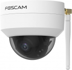 Foscam D4Z 4MP Dual-Band WLAN PTZ Dome Surveillance Camera with 4x Optical Zoom, Includes 64GB SD Card, Weatherproof IP66 and Vandal-Proof IK10, Night Vision up to 20 m, Human Detection