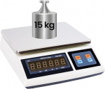 HDWR wagPRO-S15 Platform Scale, Load Capacity up to 15 kg, Electronic, Digital Display, Energy Saving Mode, Accuracy +/- 0.5 g
