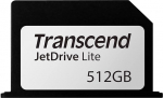 Transcend 512 GB JDL330 JetDrive Lite 330 laienduskaart MacBook Pro 2021 jaoks kuni 95/75 MB/s - TS512GJDL330