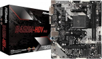 ASRock B450M-HDV R4.0 Socket AM4/ AMD Promontory B450/ DDR4/ SATA3&USB3.1/ M.2/ A&GbE/MicroATX emaplaat