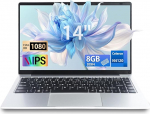 14-tolline s&uuml;learvuti, 8GB DDR4 Ultrabook s&uuml;learvuti, 1920x1080 IPS, Celeron N4120 Quad Core s&uuml;learvuti (kuni 2.6GHz), USB 3.0, Ultra Thin Notebook (h&otilde;bedane, 8+960G SSD)