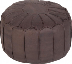 Loft 25 Bean Bag Stool Pouffe | Super pehme kunstnahast kangas | Dekoratiivne ja mugav jalatugi | Jalahoob elutuppa | Maroko stiilis jalatugi | Arizona (&scaron;okolaad)