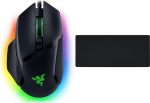 Razer Basilisk V3 - juhtmega, kohandatav m&auml;nguhiir Chroma RGB Black & Gigantus V2 XXL - pehme m&auml;nguhiire pad kiireks m&auml;ngustiiliks ja optimaalseks kontrolliks, 940 x 410 x 4 mm - must