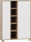 Schildmeyer Anouk 701766 Highboard puitmaterjal hele tammekivi valge 89,6 x 39 x 122,4 cm