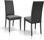 PAZZO DESIGN Andrea id_1921 toolid Hall 2 toolist koosnev komplekt Kunstnahast puidust jalgadega k&ouml;&ouml;gi s&ouml;&ouml;gitoatool