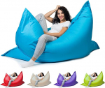 sunnypillow XXL papukott, suur papukott, v&auml;ljas ja sees, 180 x 145 cm, 400L pol&uuml;st&uuml;reen t&auml;idisega, tool lastele ja t&auml;iskasvanutele, istmepadi, diivan, papukott, erinevad v&auml;rvid ja suurused, 100 x 150cm.