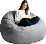 [eemaldatav kate] Hiiglaslik Bean Bag t&auml;iskasvanutele, Memory Foam Bean Bag teismelistele, t&auml;iskasvanutele, Suur diivan Bean Bag, Giant Bean Bag, Pehme kohev karusnahk Bean Bag, M&ouml;&ouml;bel