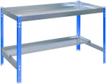 Simonrack lauaistutuslaud - Sinine/Galva - 840 x 900 x 600mm - 400kg kandev&otilde;ime riiuli kohta