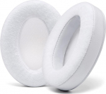 WC PadZ Velour - Wicked Cushions k&otilde;rvapadjad - &uuml;hilduvad Audio Technica, HyperX, SteelSeries Arctis ja teistega - eriti paksud - suur avaus - pehme m&auml;luvaht | Valge