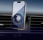 XUKEY auto mobiiltelefoni hoidik VW-le, 360&deg; p&ouml;&ouml;ratav auto mobiiltelefoni hoidik ohul&uuml;litile Clip-On paigaldamine Lihtne ja fikseeritud magnetiline mobiiltelefoni hoidik Mag-Safe metallplaadiga (VW Golf 7 2015)