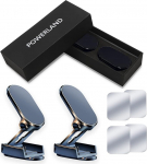 Mobiiltelefoni hoidja auto magnet【Kaksikihiline kokkupandav】Magnetiline mobiiltelefoni hoidja painutatava kleepuva alusega 360&deg; magnetiline mobiiltelefoni hoidja auto &uuml;hildub iPhone'iga K&otilde;ik nutitelefonid (Pack