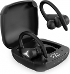 KSIX Sport Buds 2 juhtmevabad spordik&otilde;rvaklapid Bluetooth 5.1 ja mikrofoniga, higikindlad spordik&otilde;rvaklapid k&otilde;nedeks, muusikaks, teleriks ja arvutiks