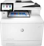 HP LaserJet Enterprise M480f Multifunction Colour Laser Printer (Printer, Scanner, Copier, Fax, LAN, Duplex) White
