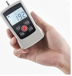 Push-Pull-Messger&auml;t, 110Lb 50kg 500N majanduslik digitaalne Push Pull Force Gauge Grip Strength Tester Portable Tension Pressure Push Pull Gauge