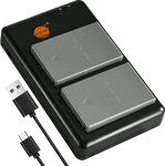 DSTE 2PCS Olympus BLS-5 PS-BLS5(2100mAh/7.4V) akulaadija komplekt Olympus E-400 E-420 E-450 E-600 E-620 E-P1 E-P3 E-PL1E-PL2 E-PL5 E-PL6 E-PL7 E-PM1 E-PM2 E-M10 E-PLE15 Stylus 1 digikaamerale