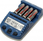 Technoline BC 1000 Battery Charger Set - Blue