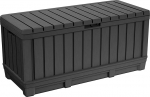 Keter Kentwood hoiukast 350L - 119,6 x 58,5 x 55,8 cm - antratsiitne v&auml;rvus