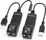 DriverGenius Xtend-NT50+ | USB Ethernet Extender kuni 50 m - USB 2.0 pikendus &uuml;le LAN (RJ45) CAT5e/6/7, 480 Mbps, draiverivaba, &uuml;hildub PC, Mac ja Linuxiga.