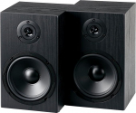 McGrey BSS-265 BK 6,5-tollised HiFi-riiulik&otilde;larid - 1 paar karbid - 40 Watt (RMS) - 2-k&auml;iguline s&uuml;steem - ka seinale paigaldamiseks - mustad