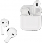 2GO TWS Mini Bluetooth peakomplekt valge