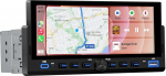 Junsun Carplay Radio 1 Din mit R&uuml;ckfahrkamera, wiless Carplay, Android Auto, 6,86-tolline puuteekraan, navigatsioon, Bluetooth, Lenkradsteuerung, SD Karte Slot, USB Anschluss, Externes Mikrofon.