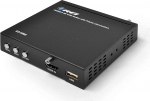 Orei 4K HDMI Scaler &uuml;les ja alla funktsioon, teisendab resolutsioonid 720p, 1080p, 4K 30Hz, 4K 60Hz, optilise analoog audio ekstraktoriga, RS-232 tugi.