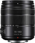Panasonic Lumix G Vario 14-140 mm Telephoto Lens with F3.5-5.6 II ASPH, Mirrorless Micro Four Thirds Mount and Power O.I.S. H-FSA14140 (Upgrade USA Black)