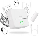 Mini Printer, Portable Mini Printer, Mini Photo Printer, Wireless Pocket Printer, Thermal Printer, Smartphone, Bluetooth Printer, Sticker Printer, iOS ja Android, Ideaalne &otilde;ppimiseks, fotodeks, kingitusteks.