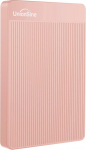 UnionSine v&auml;line k&otilde;vaketas 500GB Ultra Thin Portable 2.5 Inch USB 3.0 SATA k&otilde;vaketas PC, Mac, lauaarvuti, s&uuml;learvuti, Wii U, Xbox, PS4, (roosa) HD2510