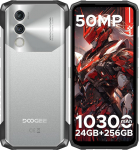 DOOGEE Blade10 Power v&auml;litingimustes kasutatav mobiiltelefon ilma lepinguta, 10300 mAh, 24GB + 256GB/TF 2TB v&auml;litingimustes kasutatav nutitelefon, veekindel, 50MP AI-kaamera, 6,6-tolline ehitusplatsi mobiiltelefon, kolm kaardipesa