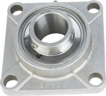 Bimetalli tihendikilbi mikro s&uuml;gav soonlaager 1tk roostevabast terasest CNC laager koos istmega ruudukujulise laagriga 3D-printer SUCF204 SUCF205 SUCF206 SUCF207 SUCF208 (suurus : 304 SUCF208)