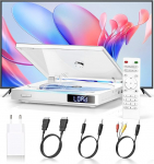 HDMI DVD-m&auml;ngija telerile, DVD-m&auml;ngija telerile koos k&otilde;igi piirkondadeta, mini DVD-m&auml;ngijad USB-pordiga, m&auml;lu taasesitus, kaugjuhtimispult, HDMI, RCA ja AUX-kaabel kaasas