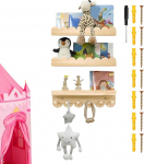 G&eacute;n&eacute;rique Kinderregal f&uuml;r Felsenb&uuml;cher - Organisation von Raumsparungen aus Holz, Ausstellungsregal aus Holz | Story, Eck-Organizer
