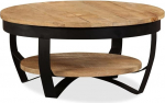 Hommdiy kohvilaud Rough Mango Wood Solid 65 x 32 cm