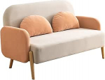 WANJEX Diivanid ja diivanid Stoffsofa Kleine Wohnung Einfaches Modernes Wohnzimmer Kleidung Schlafzimmer Einzel-Doppel-DREI-Personen-Kleines Sofa f&uuml;r Wohnzimmer Ecke Schlafzimmer Salon B&uuml;ro