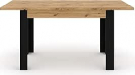 BIM Furniture Nuka pikendatav laud elutoa laud H 120 (160) cm Tammepuust