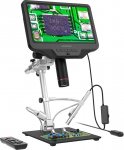 Andonstar AD409 Pro HDMI digitaalne mikroskoop koos endoskoobiga, 10,1-tolline LCD-ekraaniga jootmismikroskoop, 300X USB elektrooniline mikroskoobi kaamera PCB jootmiseks, m&uuml;ndi kogumine, toetab Windows PC-d