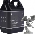 Chitu Systems 2 kg Conjure Standard 3D Printer Resin, Upgraded Low Shrinkage 405 nm UV-Curing Standard Photopolymer Resin, Quick-Curing High Precision Resin for LCD/DLP/MSLA 3D Printing (Grey, 2000 g)