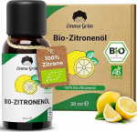 Emma Gr&uuml;n&reg; orgaaniline sidruni eeterlik &otilde;li, 100% puhas, 30 ml, toiduainet&ouml;&ouml;stus, valmistatud Kreekas.