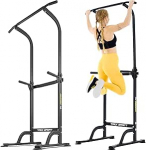 TREX SPORT Power Tower TX-060PR Dip Station & Pull-Up Bar Vabalt seisev multifunktsionaalne j&otilde;utorn kuni 150 kg.