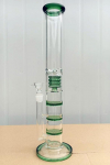 2016 Roheline klaasist Bong Parim Percolator Oil Rigs 3 Honeycomb ja Birdcage Bubbler Hookahs 18.8mm &uuml;hine Recycler klaasist veetorud