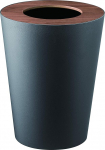 Yamazaki Rin Steel Bin - Black