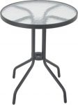 Dajar Bistro Side Table, Grey, 60