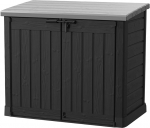 Koll Living aiakast, pr&uuml;gikast, t&ouml;&ouml;riistakast, varjualune 2 x 240-liitrise pr&uuml;gikasti jaoks, 100% hallitusvaba t&auml;nu ventilatsioonile, mudel 2024