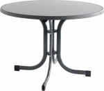 Paco kokkupandav laud Matt Antratsiit Diameeter 100 cm