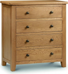 Julian Bowen Marlborough 4-sahtline kirst, vahatatud tammepuust